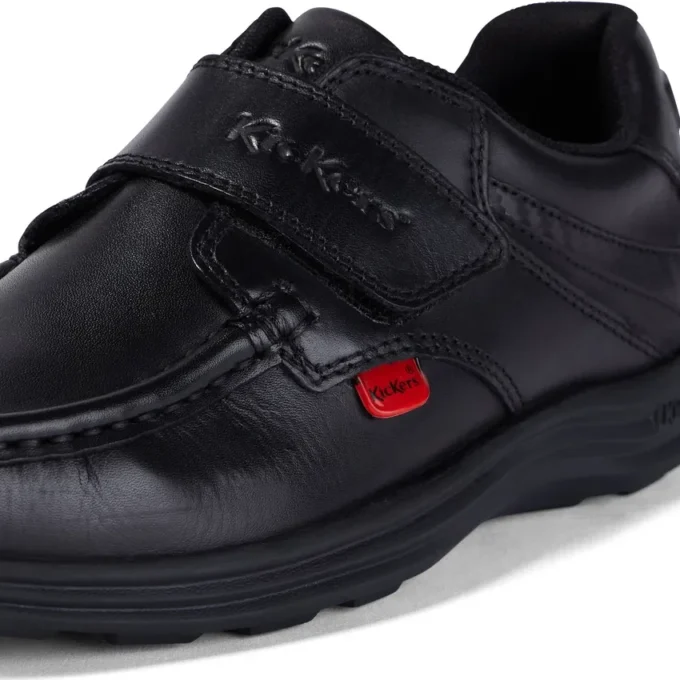 Reasan Strap Leather Black για αγόρια