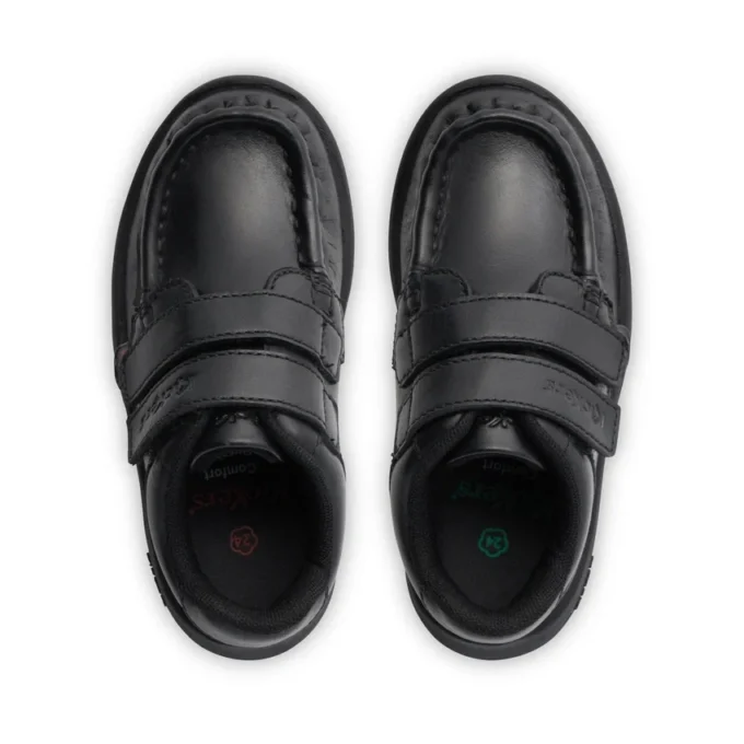 Reasan Twin Vel Δερμάτινα Μαύρα για Αγόρια