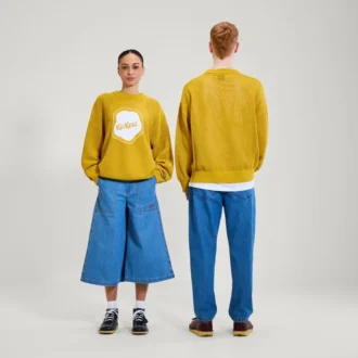 Unisex Kickers Classic Jaquard Knit Yellow για ενήλικες