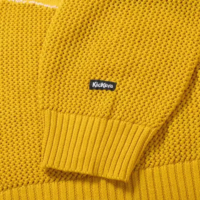Unisex Kickers Classic Jaquard Knit Yellow για ενήλικες Unisex Kickers Classic Jaquard Knit Yellow για ενήλικες