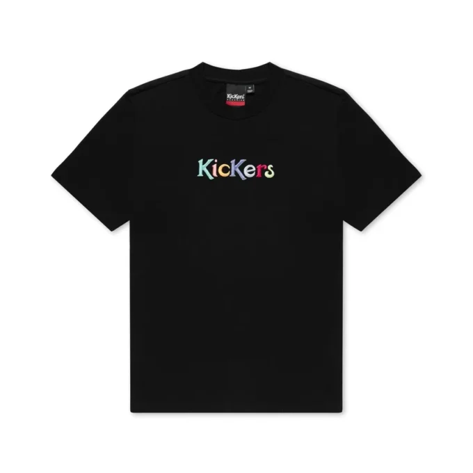 Unisex μπλουζάκι Kickers Classic με κοντά μανίκια για ενήλικες Μαύρο Unisex μπλουζάκι Kickers Classic με κοντά μανίκια για ενήλικες Μαύρο