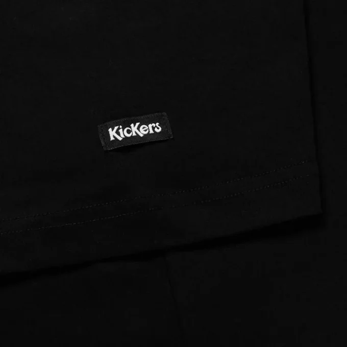 Unisex μπλουζάκι Kickers Classic με κοντά μανίκια για ενήλικες Μαύρο Unisex μπλουζάκι Kickers Classic με κοντά μανίκια για ενήλικες Μαύρο