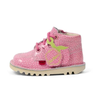 Βρεφικά Unisex Kick Hi Fruit Λουστρίνι Ροζ