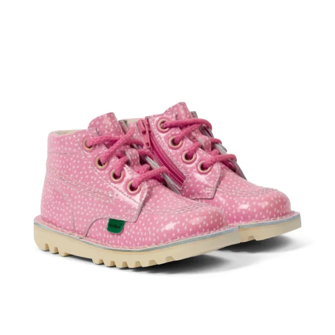Βρεφικά Unisex Kick Hi Fruit Λουστρίνι Ροζ