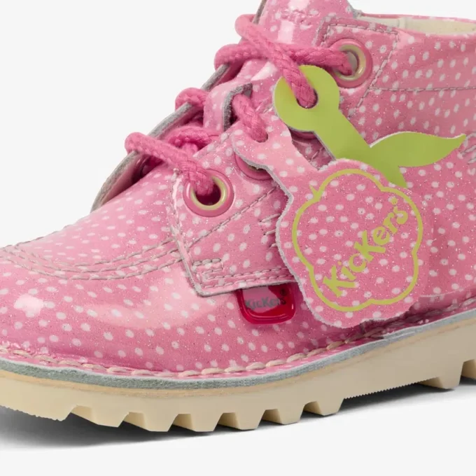 Βρεφικά Unisex Kick Hi Fruit Λουστρίνι Ροζ
